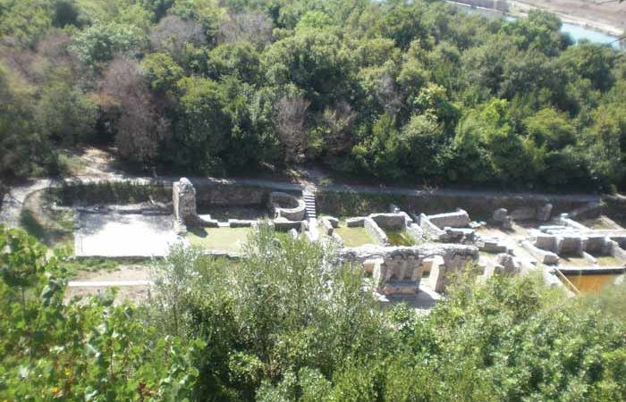 Bilder von der antike Städte Butrint